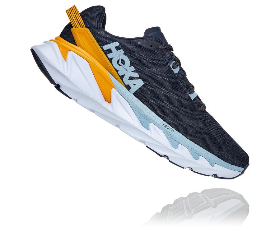 Hoka One One Tenisky Panske Námornícka Modrá/Biele - Elevon 2 - 12695-GIXM